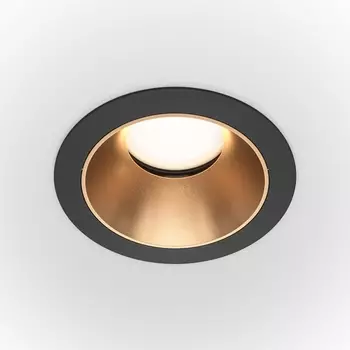 Встраиваемый светильник круглый Share GU10 1x10Вт Maytoni Technical DL051-U-1BMG