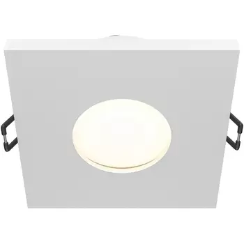 Встраиваемый светильник воагозащищенный Stark GU10 1x50Вт IP 65 Maytoni Technical DL083-01-GU10-SQ-W