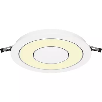 Встраиваемый светильник круглый светодиодный Maytoni Vector DL102-12W2.7K-W