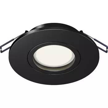 Встраиваемый светильник круглый IP65 Maytoni Wink DL061-GU10-B