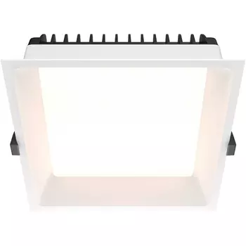 Встраиваемый светильник Okno 3000K 1x24Вт 100° LED Maytoni Technical DL056-24W3K-W