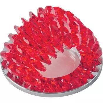 Встраиваемый светильник DLS-P110 GU5.3 CHROME/RED Fametto Peonia