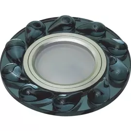 Встраиваемый светильник Peonia DLS-P122 GU5.3 CHROME/BLACK (Fametto)