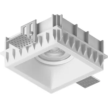 Встраиваемый светильник под гипсокартон и под LED модуль/ламп МR16 Lightstar Domino G214506WMOD