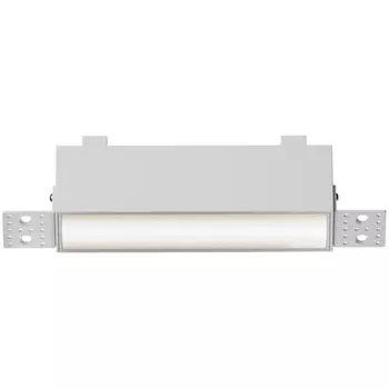 Встраиваемый светильник под гипсокартон светодиодный Maytoni Basis DL066-12W3-6K-TRS-W