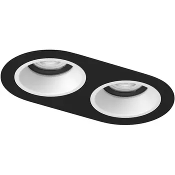 Встраиваемый светильник под LED модуль/ламп МR16 Lightstar Domino D6570606BMOD