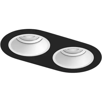 Встраиваемый светильник под LED модуль/ламп МR16 Lightstar Domino D6570606WMOD