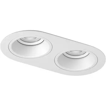 Встраиваемый светильник под LED модуль/ламп МR16 Lightstar Domino D6560606WMOD