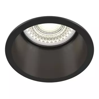 Встраиваемый светильник круглый Reif GU10 1x50Вт Maytoni Technical DL049-01B