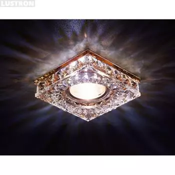 Встраиваемый светильник S251 BR Ambrella Декоративные Кристалл Led+mr16