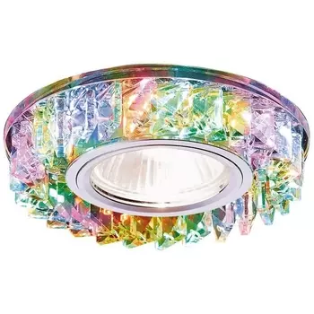 Встраиваемый светильник S255 CH/M Ambrella Декоративные Кристалл Led+mr16