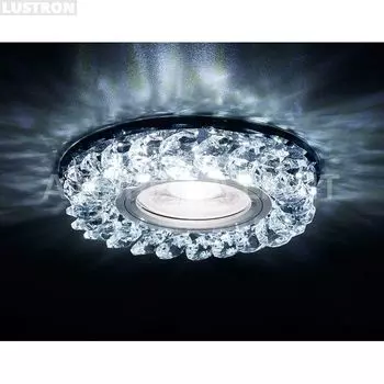 Встраиваемый светильник S257 BK Ambrella Декоративные Кристалл Led+mr16