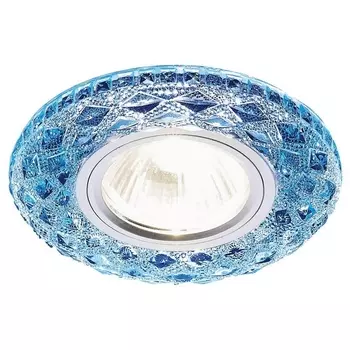 Встраиваемый светильник S288 BL Ambrella Декоративные Кристалл Лайт