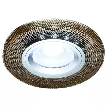 Встраиваемый светильник S290 BK Ambrella Декоративные Кристалл Лайт