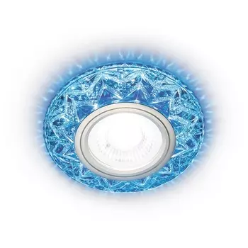 Встраиваемый светильник S299 BL Ambrella Декоративные Кристалл Лайт