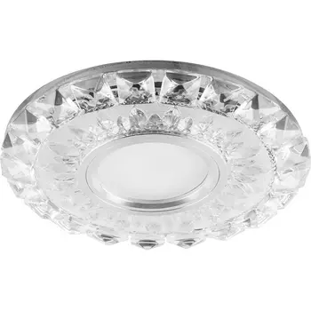 Встраиваемый светильник круглый с подсветкой Feron 28897