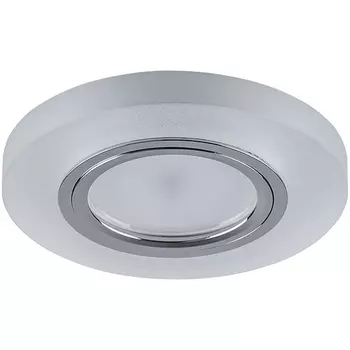 Встраиваемый светильник круглый с подсветкой Feron 32570