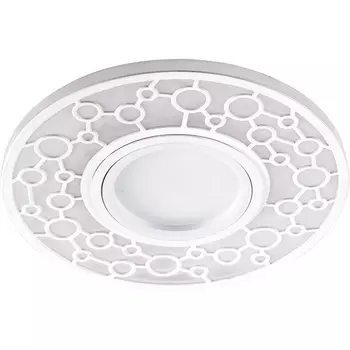 Встраиваемый светильник с подсветкой Feron 32669