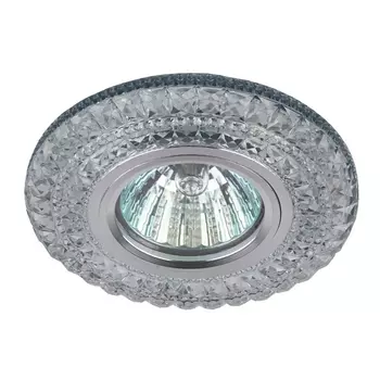 Встраиваемый светильник круглый с подсветкой DK LD3 SL/WH ЭРА