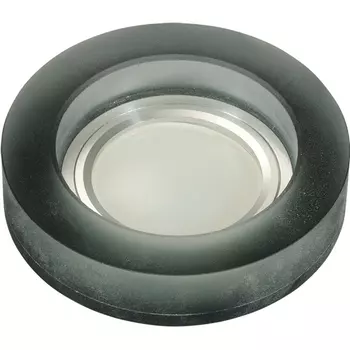 Встраиваемый светильник со светодиодной подсветкой DLS-L110 GU5.3 CHROME/MATT Fametto Luciole BLACK