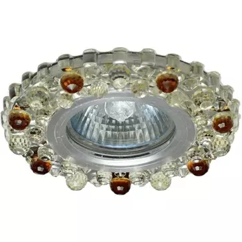 Встраиваемый светильник со светодиодной подсветкой LED 3Вт, GU5.3 Imex CP-7822 MR16 AL,CL+AMB