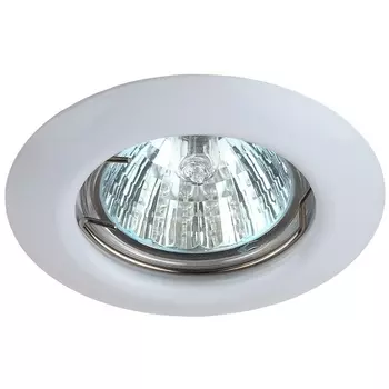 Встраиваемый светильник круглый ST3 WH ЭРА