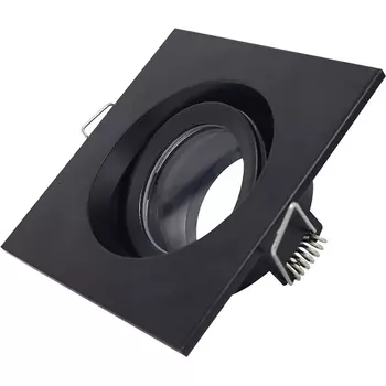 Встраиваемый светильник ST Luce ST255.418.01 Черный GU10 1*50W IP65