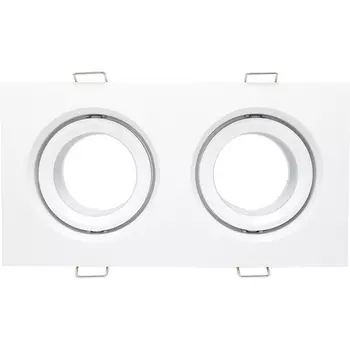 Встраиваемый светильник ST Luce ST255.528.02 Белый GU10 2*50W IP65