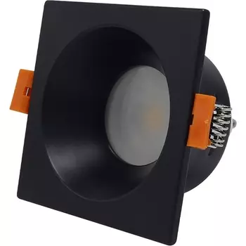 Встраиваемый светильник ST Luce ST256.418.01 Черный GU10 1*50W IP65