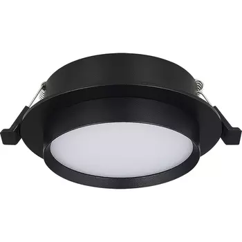 Встраиваемый светильник ST Luce ST258.408.01 Черный GX53 1*50W 220V
