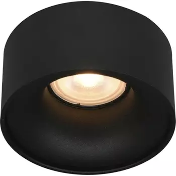 Встраиваемый светильник круглый ST Luce ST260.408.01 Черный GU10 1*50W 220V