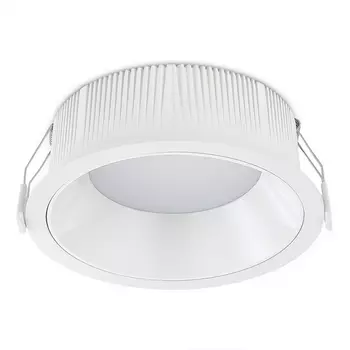 Встраиваемый светильник круглый ST Luce ST755.538.18 Белый LED 1*18W