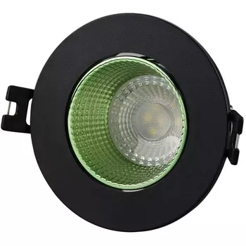 Встраиваемый светильник светодиодный DK3061-BK+GR (Denkirs)