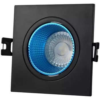 Встраиваемый светильник светодиодный Denkirs DK3071-BK+CY