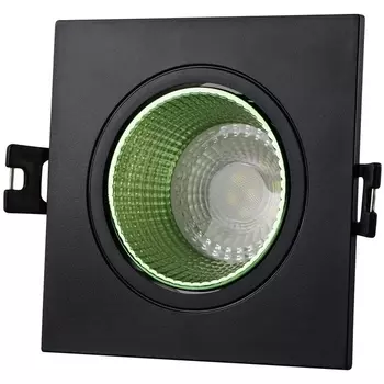 Встраиваемый светильник светодиодный DK3071-BK+GR (Denkirs)