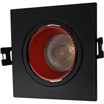 Встраиваемый светильник светодиодный DK3071-BK+RD (Denkirs)