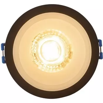 Встраиваемый светильник светодиодный DK4030 DK4033-BK (Denkirs)