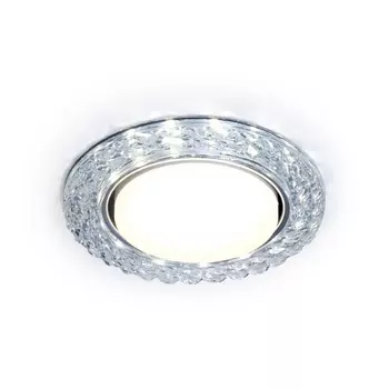 Встраиваемый светильник круглый светодиодный Ambrella GX53 SPOT G330