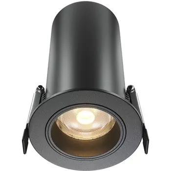 Встраиваемый светильник светодиодный Maytoni Focus Led DL125-L12-3K-B