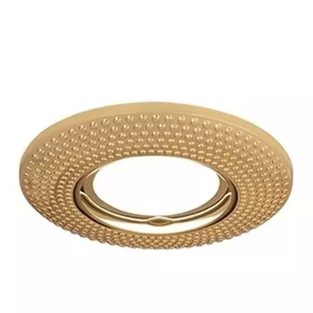 Встраиваемый светильник круглый светодиодный Exclusive Gauss Metal CA058