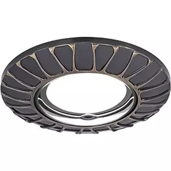 Встраиваемый светильник круглый светодиодный Exclusive Gauss Metal CA065