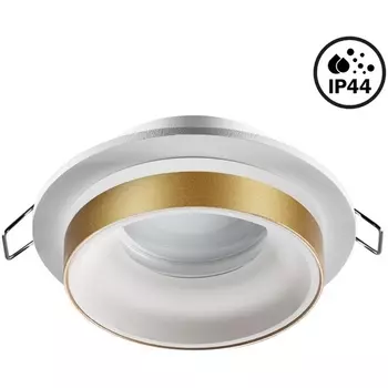 Встраиваемый светильник круглый светодиодный IP44 Novotech Water 370783