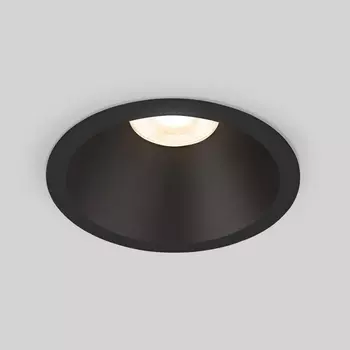 Встраиваемый круглый светильник уличный IP65 35159/U черный 10W Elektrostandard Light LED 3004