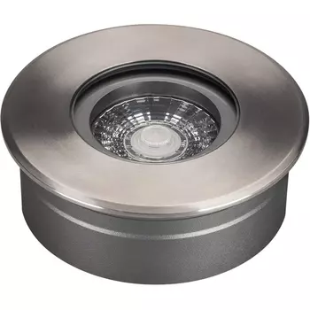 Встраиваемый светильник уличный LED ART-GROUND-SLIM-R110-6W Warm3000 (SL, 35 deg, 24V) (Arlight, IP67 Металл, 3 года) 038163