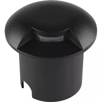 Встраиваемый круглый светильник уличный IP67 LED Arte Lamp A3221IN-1BK