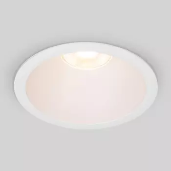 Встраиваемый круглый светильник уличный IP65 белый 18W Elektrostandard Light LED 3005 35160/U