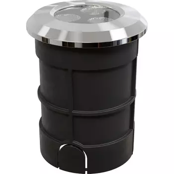 Встраиваемый круглый светильник уличный IP67 LED IP65 Maytoni Flash O044DL-L3S3K