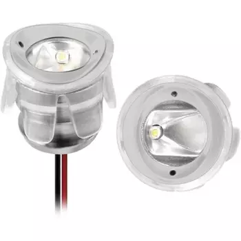 Встраиваемый светильник уличный LED ALT-LODESTAR-HANDRAIL-R27-1.5W Warm3000 (GR, 30x60 deg, 12-24V) (Arlight, IP67 Металл, 3 года) 045490