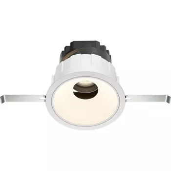 Встраиваемый светильник круглый под гипсокартон светодиодный Wise 4000K 10W Maytoni Wise DL057-10W4K-W