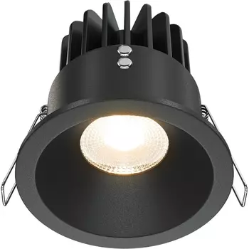 Встраиваемый светильник Zoom 3000K 1x12Вт 60° IP 65 Dim Triac LED Maytoni Technical DL034-L12W3K-D-B